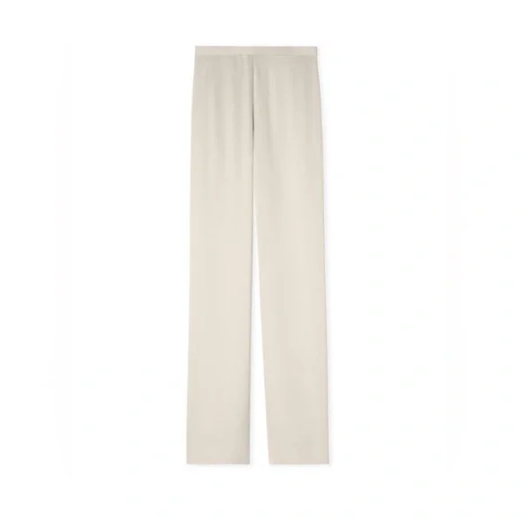 St. John Santana Knit Pull On Elastic Waist Pants NWOT Beige XL - Picture 9 of 10